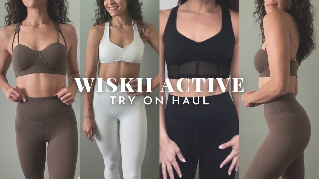 WISKII ACTIVE  Try On Haul + Honest Review for Activewear 