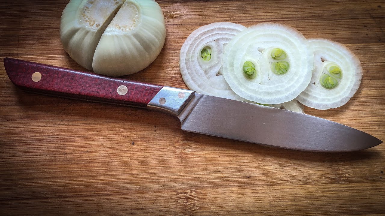 Knifemaking Making small kitchen/paring knife YouTube