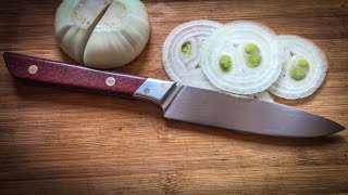 Knifemaking: Making small kitchen/paring knife