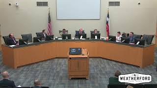 LIVE Weatherford City Council - December 16, 2025