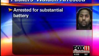 Green Bay Packers' Erik Walden arrested