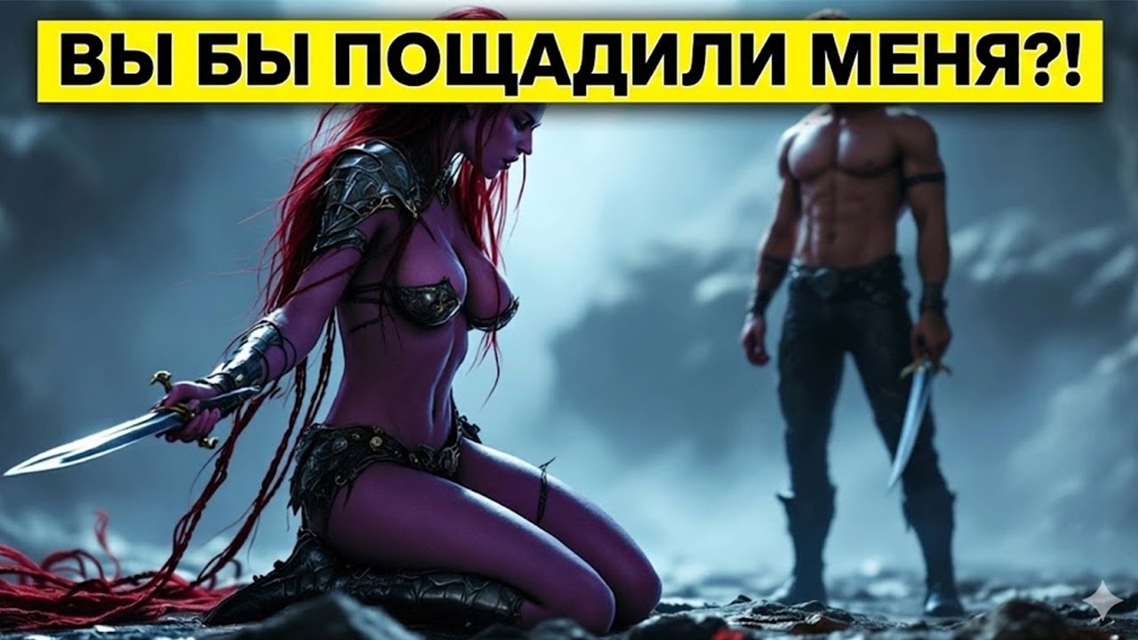 Поверженный воин молил человека о пощаде, предлагая всё