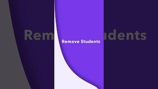 Removing students