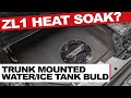 The Cure to Heat Soak - Trunk Mount Water/Ice Tank | ZL1 Build E2