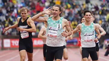 Geordie Beamish EXPLODES Final Lap In Penn Relays Mile [FULL RACE]