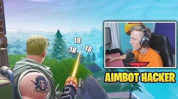 Tfue Kills Aimbot Hacker by Using Minigun in Front of 60,000  Viewers, Unbeatable