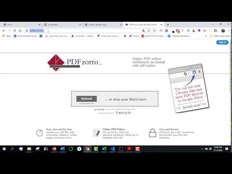Skill Development part-12 | best online pdf editor for hiding private data Bangla Tutorial