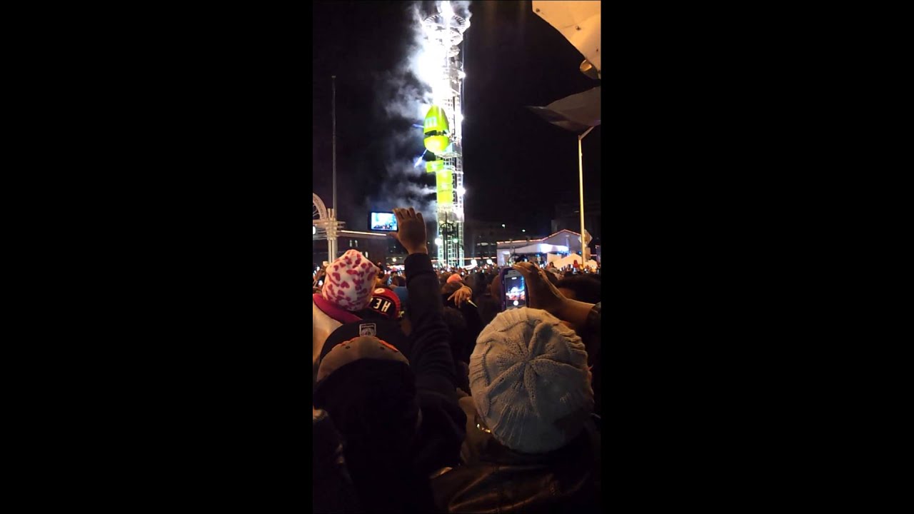 Atlanta Peach Drop 2014 YouTube