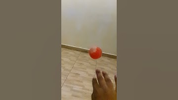 super slow motin of a bouncy ball bouncing