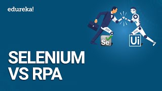 Selenium vs RPA | Test Automation vs Robotic Process Automation | RPA Certification | Edureka