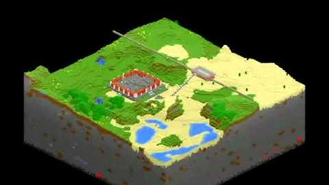 Minecraft Timelapse 1 - A Red Brick Building