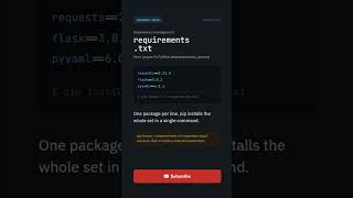 requirements.txt Short for Exam Prep | AutoOps+ Dependency Management #comptia