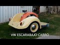 VW ESCARABAJO CARRO