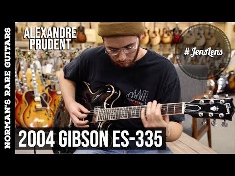 #jenslens---2004-gibson-es-335-|-alexandre-prudent-at-norman's-rare-guitars