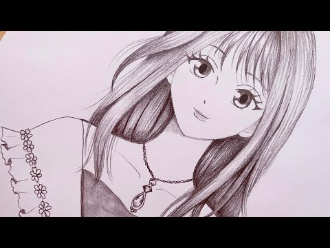 M.J DRAWING on X: How to draw an easy and simple anime with a pencil. Very  simple and easy anime drawings If you love AnimeDrawing, come here.  ❤❤👇👇👇👇   / X