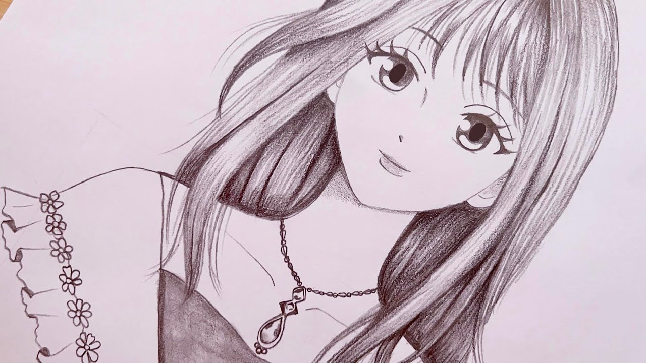 Anime Sketch Drawing Images  Drawing Skill