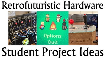 Fall 2025 Retrofuturistic Hardware VIP Team Project Ideas (Music, Gaming, and Computing)