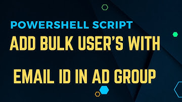 AD group membership based on email address