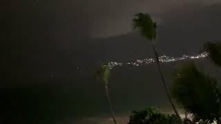 IMG 1715 - Hurricane and storm in Acapulco with beautiful lightning and thunder