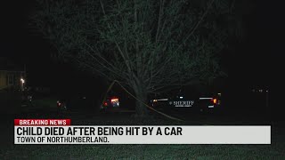 2-year-old dead after being hit by car in Saratoga County