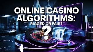 Online Casino Algorithms  Rigged or Fair | Gambling podcast