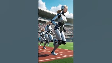 Robot Athletes in Action 🥊🏃‍♀️ | Futuristic Fight & Race! #AIvsAI #RoboSports