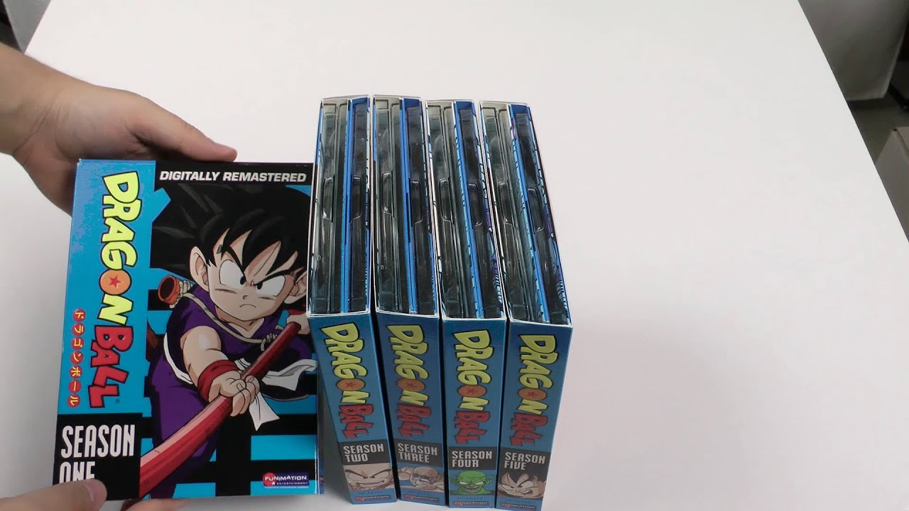 Dragon Ball Series Season 1 5 Dvd Unboxing Youtube