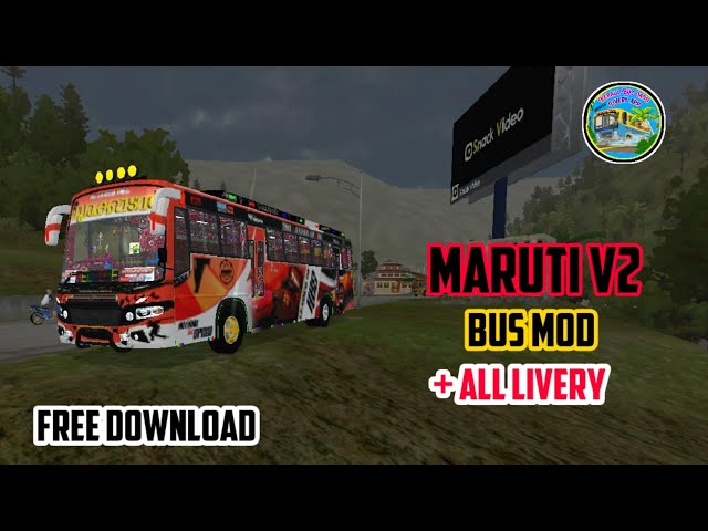 Maruti V2 bus mod for bussid|Maruti V2 bus mod for bus simulator indonesia|Maruti V2 bus mod|bussid class=