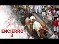 Tercer encierro de san fermn 2023  toros de cebada gago