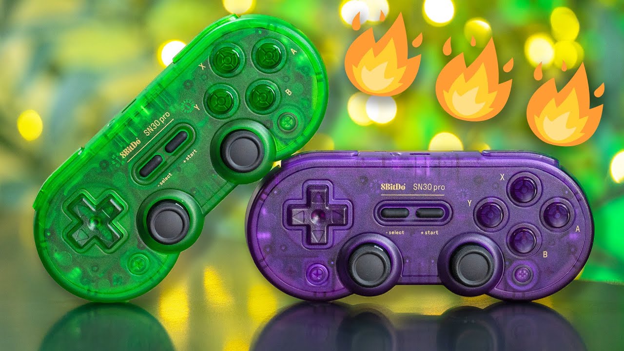 NEW 8BitDo SN30 Pro Controllers for Nintendo Switch, Steam Deck