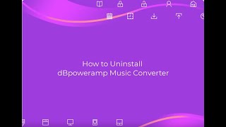 How to Uninstall dBpoweramp Music Converter from Windows Completely