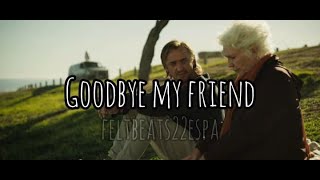 Video thumbnail of "Goodbye my friend Tom Felton//Letra en español"