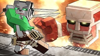 Me Paso Minecraft en ATTACK ON TITAN!!! screenshot 5