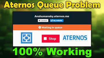 HOW TO SOLVE ATERNOS QUEUE PROBLEM *100% WORKING*