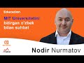 Edu-Action Webinar |  MIT Universitetini bitirgan o'zbek bilan suhbat