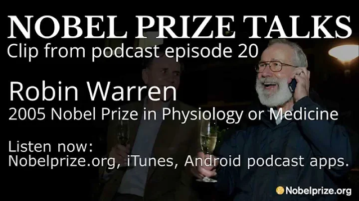 Receiving a Nobel Prize call in a pub: Robin Warre...