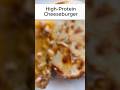 High Protein Cheeseburger Pockets 🍔🔥 Easy Healthy Burger Recipe