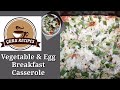 Vegetable and egg breakfast casserole  breakfast recipes  guru recipes