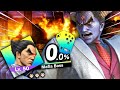 I was challenged to fight the toughest kazuya amiibo it was fun