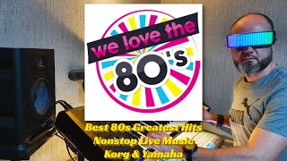Best 80s Greatest Hits - Nonstop Live Music on Korg &amp; Yamaha - Piotr Zylbert
