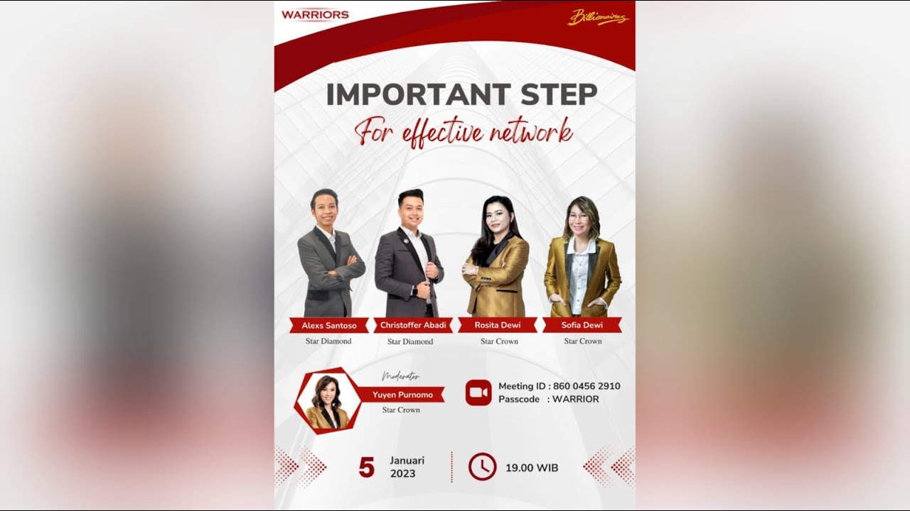 IMPORTANT STEP TO EFFECTIVE NETWORK BUILDING