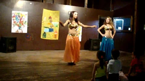 Belly dance battle - duet Emira