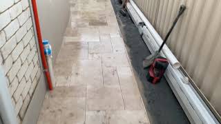 Travertine French pattern (finished)