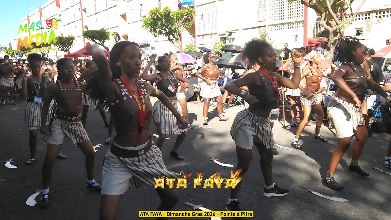 Ata Faya - Dimanche Gras 2026 - Pointe à Pitre - Le tableau