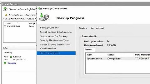 How to Backup and Restore Active Directory System State in Doman Controller Windows Server 2019