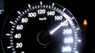 2008 Lexus ES350 acceleration test 0-220