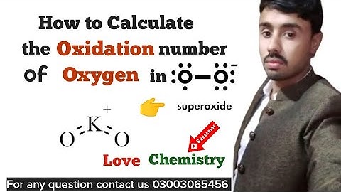 what is Oxidation State of Oxygen in Superoxide KO2 ? Calculate the oxidation number of O in KO2