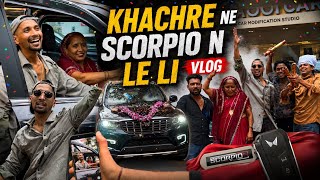 The Scoundrel Got a Scorpio N 😱🔥 | New Mahindra Scorpio N Delivery | Family Vlog