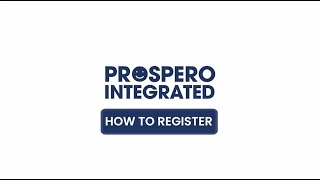 How To Register | Prospero Integrated