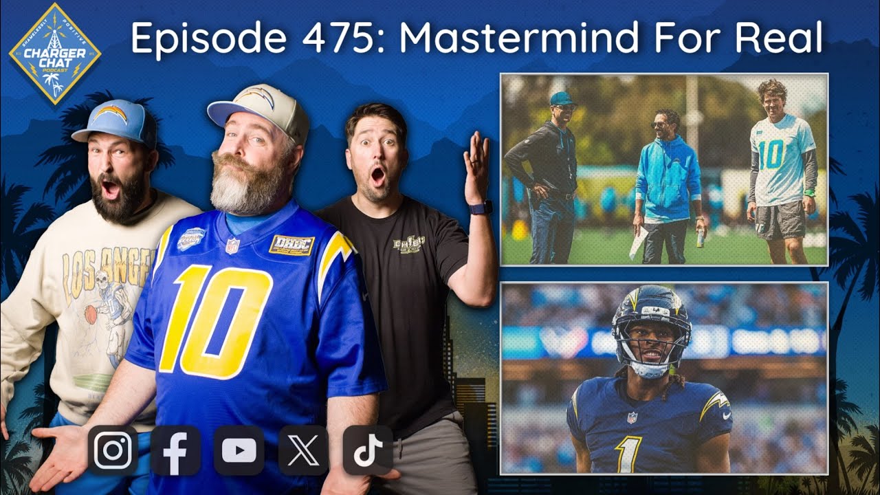 Harbaugh, Herbert, McDaniel | Charger Chat Podcast | Mastermind For Real | An LA Chargers Podcast